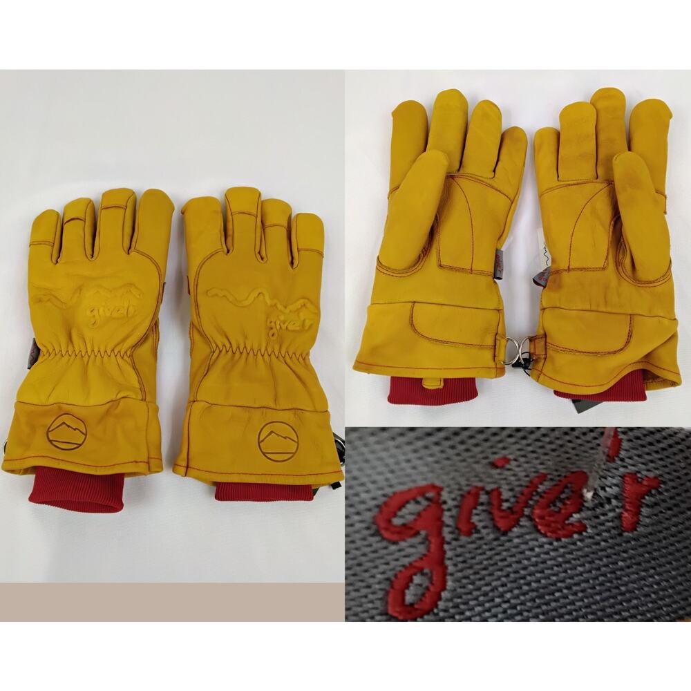Give'r 4 Season Gloves Size L Insulated Leather NWT #Z5338